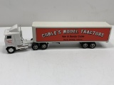 Coble’s Model Tractors, Mack Semi Tractor and Trailer, Ken & Sonda Coble, South Whitley, Imdiana