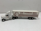 Scott Speedometer Service, International Semi Tractor and Trailer, Since 1953, Pontiac Michigan