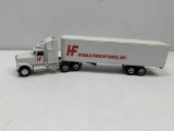 Hyman Freightways Inc, International Semi Tractor and trailer, 1/64 Scale, No box