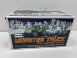 Hess Monster Truck with Motorcycles, with energizer batteries, real head and tail lights