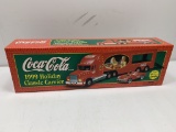 Coca-Cola 1999 Holiday Classic Carrier, Limited Edition, Battery Operated, Detachable cab and traile