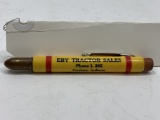 EBY Tractor Sales Bullet Pencil, Ford Tractor, Dearburn Farm Equipment, Phone L 385,  Goshen Indiana