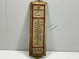 Vintage Rich Nitrogen Co. Metal Thermometer