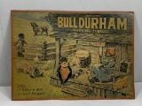 Lithograph Genuine Bull Durham Smoking Tobacco Promotional Sign