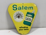 Metal Salem Cigarette Promotional Thermometer Sign 