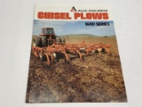 Allis-Chalmers Chisel Plows 1600 Series brochure. AED 505-7801R