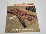 Allis-Chalmers 2500 Disk Harrows brochure. AED645-7907. From Vollmer Implement, INC. Ohio