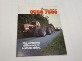 Allis-Chalmers 8550/ 7580 brochure. AED 557-7810. From Vollmer Implement, INC. Ohio