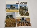 Allis-Chalmers Crop Saving Guide brochure. AED 470-7610