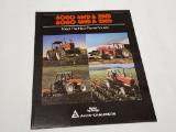 Allis-Chalmers 6080 4WD & 2WD 6060 4WD & 2WD Meet the New Powerhouses brochure.
