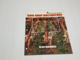 Allis-Chalmers Row Crop Cultivators brochure. AED 582-7901.  From Vollmer Implement, INC, Ohio