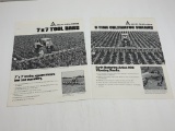 Allis-Chalmers S-Tine Cultivators Shanks brochure. AED 640-7907