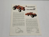 Allis-Chalmers Lawn and Garden Equipment 720 Special brochure. AED 1254-OP-8003-R