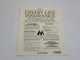 Allis-Chalmers Credit Life Insurance For your peace of mind and your family’s protection brochure.