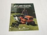 Allis-Chalmers 611H Lawn Tractor with Hydrostatic Drive brochure. OP-1413-8207
