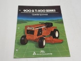 Allis-Chalmers 900 & T-800 Series Gardenpower brochure. OP-1395 8301R