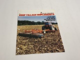 Allis-Chalmers Deep Tillage Implements brochure. AED 524-7708. From Vollmer Implement, INC, Ohio