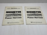2- Niemeyer- Power Harrows Instructions for Assembly, Operation and Maintenance
