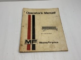 Massey Ferguson Operator’s Manual MF 43 Grain Drill. Form- 690 564 M3