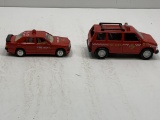Welly-Red  KL-72 Fire Dept. Car No. 8667 Mercedes-Benz 190E, Red Fire Dept. 019 SUV