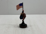 Cobble Creek- American Hero Figurine. Distributed by Cherrydale Farms, Pennsylvania. SKU 5091