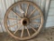 Wood Spoke Steel Band Wagon Wheel