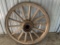Wood Spoke Steel Band Wagon Wheel