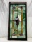 Stained Glass Window; 24in X 50in X 1 1/2in