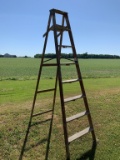 8 Ft Wooden Ladder