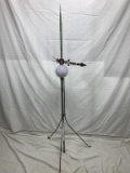 Lavender lightning rod; 54in tall