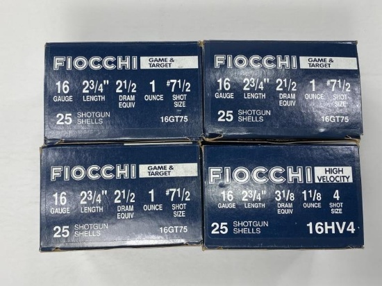 Fiocchi 16 Gauge Game & Target