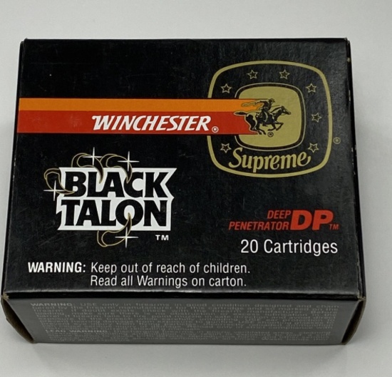 Winchester Black Talon .357 Magnum