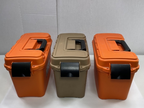 (3) Friends of NRA Plastic Ammo Cans