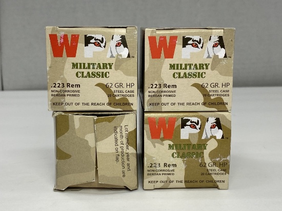 WPA Military Classic .223 Rem 62 GR. HP