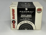 Federal Target Grade Performance Auto Match .22 LR 40 GR Solid