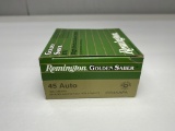 Remington 45 Auto Golden Saber HPJ 185 GR