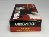 American Eagle 40 S&W 180 Gr FMJ