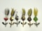 (7) Vintage Herb's Dilly Spoon Lures