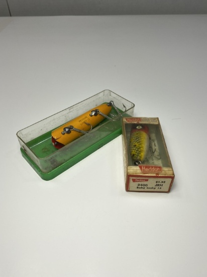 (2) Lucky 13 & 2400 JRH Baby Lucky 13 Lures