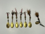 (7) Vintage Mepps Lures