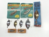 (10) Red Eye Wigglers Lures