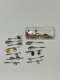 Variety of Vintage Fishing Spinner Lures