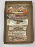(7) Vintage Fish & Worm Lures