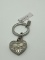 Coach Heart Keychain Purse Charm