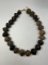 Antique Jumbo Clay Necklace