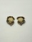 Vintage Har Asian Man Earring Set