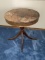 Vintage 4 Foot Round Table with 1 Drawer