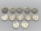 (12) 1979 P Susan B Anthony Dollar Coins