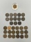 (13) Indian Heads & (19) Wheat Pennies