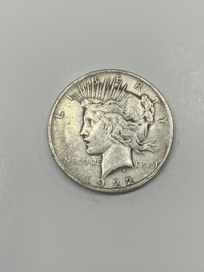 1922 Peace Dollar